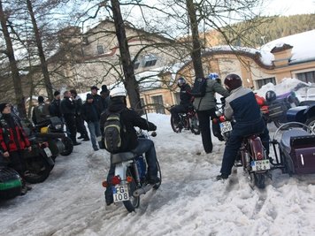 Motorradfahrer 