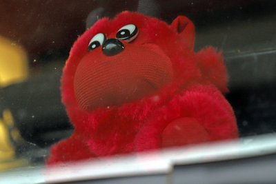 Der kleine Feuerteufel ist bei den Einsätzen der FFW Hohentanne immer mit dabei.