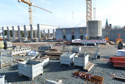 Das Zentrale Sächsische Bohrkernarchiv ist mit 22,5 Millionen Euro veranschlagt.