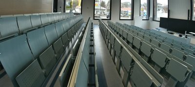Die Hörsäle der Hochschule Mittweida bleiben mindestens bis Anfang Mai leer.