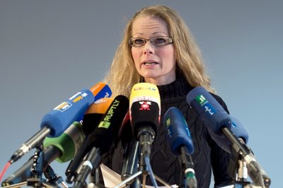 Die frühere Pegida-Sprecherin Kathrin Oertel.