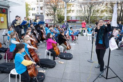 Das musikalische Sozialprojekt 'Musaik' in Dresden bringt jetzt eine Stadtteiloper für Dresden-Prohlis heraus. 