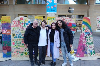 Sind am Wochenende auch dabei: Tom Haus (links) und Ahmed Besami (rechts).