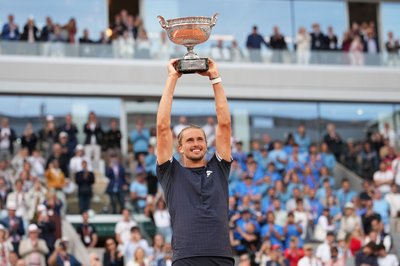 Am Ziel seiner Träume angelangt: Alexander Zverev
