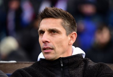 Als neuer St. Pauli-Trainer im Gespräch: der Ex-Kieler Marcel Rapp. (Archivbild) 