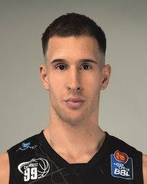 Marko Filipovity - Power Forward - geboren am 30. Juli 1996 in Kaposvar (Ungarn) - 2,04 m groß - 98 kg schwer - im Verein seit 2022