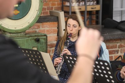 Christine Eichert (38) spielt Klarinette und lernte einst bei Helmut Därr.