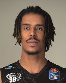 Kevin Yebo - Power Forward/Center - geboren am 14. März 1996 in Bonn - 2,07 m groß - 97 kg schwer - im Verein seit 2022