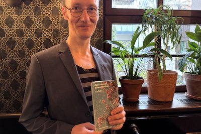 Olav Amende hatte sein Gedicht "Abwesenheiten" mitgebracht.