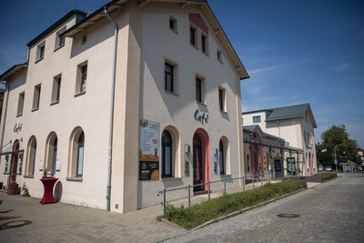 Im Kulturbahnhof in Stollberg gibt es seit Mitte 2025 ein neues Bistro.
