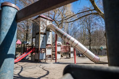 Der Spielplatz am Walkteich Stollberg wird bald wieder zum beliebten Anlaufpunkt für Familien.