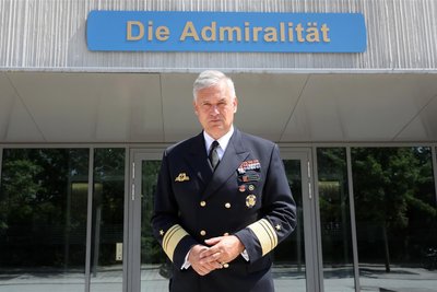 Als Marinechef verärgerte Kay-Achim Schönbach die Bundesregierung mit Aussagen zum Ukraine-Konflikt.