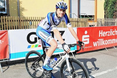 Der Chemnitzer Radsportler Constantin Lohse fährt für das Ked-Stevens-Team Berlin. 