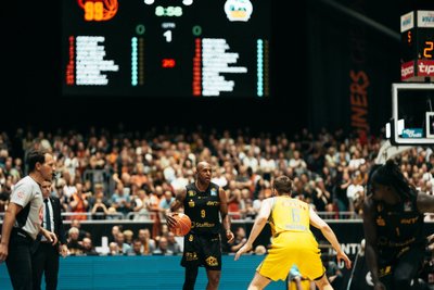 DeAndre Lansdowne spielt mit den Niners Chemnitz heute um den Einzug ins Finale der Deutschen Meisterschaft.