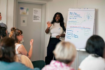 Whitney Boateng will mit „AfroSax“ internationale Studenten vernetzen.