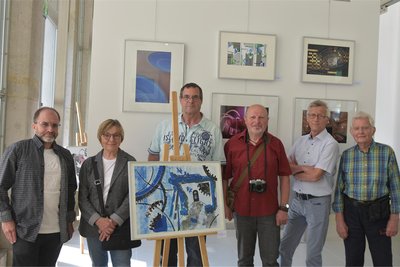 Zu den beteiligten Mitgliedern des Foto-Clubs Vogtland gehören Perry Wunderlich, Marion Partenfelder, Andreas Schiller, Bernd Hegner, Peter Seibt und Wolfgang Lösel (von links).