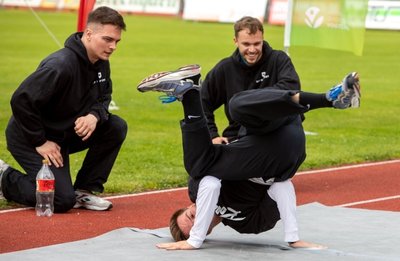 Die Breakdance-Gruppe Chapter Raptor brachte ihren Spaß am Sport sehr gut rüber und sorgte für einen Höhepunkt der Eröffnungsfeier.