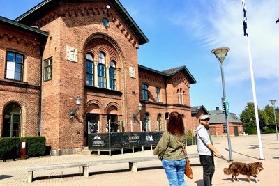 Das Gebäude des alten Bahnhofs von Ystad wurde in vielen Wallanderfilmen als Polizeistation genutzt.