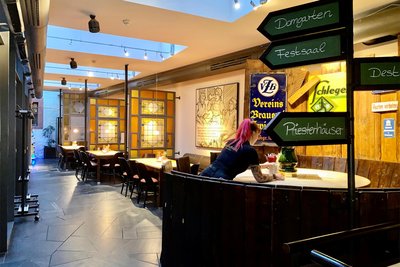 Das Brauhaus in der Zwickauer Innenstadt hat Platz für viele Gäste, ist aber an den Wochenenden bereits weitgehend ausgebucht.