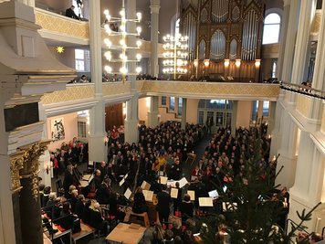 Am Sonntagnachmittag fand ein Konzert in der Auerbacher Laurentiuskirche statt.