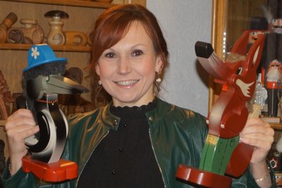 Manja Jähne begeistert sich für Herrn Fuchs und Frau Elster.