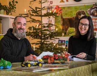 Wettrodeln, Hindernisläufe, Kutschfahrten: Falk Bubner und Franziska Hielscher hoffen, 2022 möglichst viel unternehmen zu können. 