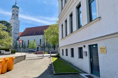 Im Souterrain einer Schule: das Neudeker Heimatmuseum in Augsburg-Göggingen.