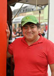 Eduardo Briceno Moo vom Salon-Mexico-Express aus Leipzig wartete mit scharfen Genüssen auf.