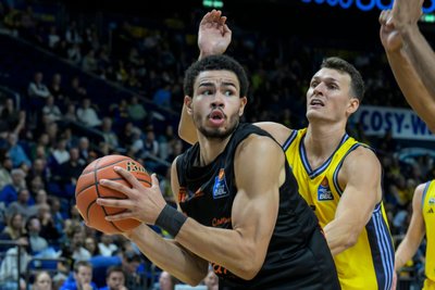 Olivier Nkamhoua war beim Sieg der Niners in Berlin bester Chemnitzer Werfer mit 21 Punkten.