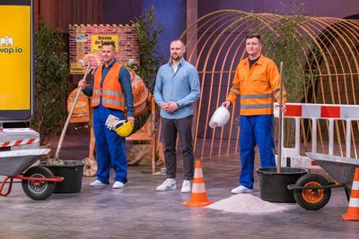 Vor zwei Jahren präsentierten die Gründer von Jobswop ihre Idee in der TV-Show „Die Höhle der Löwen“ in Arbeiterkluft.