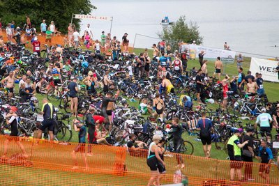 Der Triathlon an der Pöhl ist seit nunmehr 25 Jahren eine beliebte Veranstaltung.