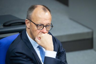 Wird sich bei Deutschlandtag der Jungen Union am Wochenende einiges anhören müssen: Bundeskanzler Friedrich Merz.