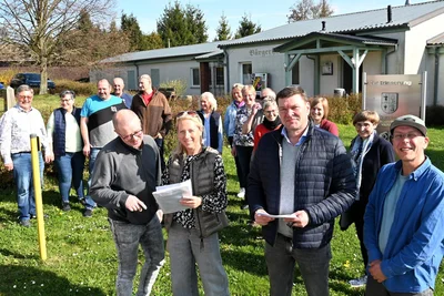 Die Wiederauer und ein Team des MDR habe sich schon am Mittwoch zu Dreharbeiten abgesprochen.