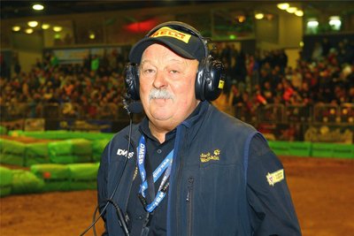 Allen 17 Supercross-Veranstaltungen in Chemnitz stand Christoph Kunze als Rennleiter vor.