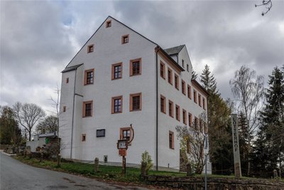 Im Lotterhof von Geyer – hier ein Archivbild – wird demnächst eine Intarsien-Ausstellung gezeigt.