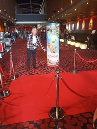 Uwe Ochsenknecht am Sonntag beim Schlingel-Filmfestival in Chemnitz. Hier warb er für seinen neuen Film "Die Mucklas ...und wie sie zu Petterson und Findus kamen". Der Kinderfilm feierte in beim Schlingel-Festival seine Welturaufführung.
