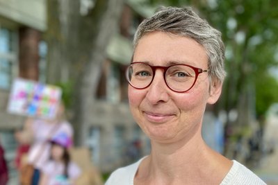 Susan Liebermann, die stellvertretende Leiterin der Kooperationsschule.