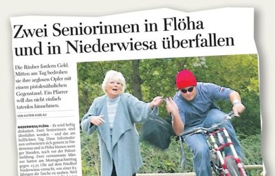 So berichtete die "Freie Presse" am 13. September 2017.