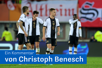 Ratlosigkeit bei der deutschen Nationalelf nach dem Österreich-Spiel in Wien. Christoph Benesch kommentiert die Situation der DFB-Elf.