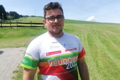 Ralph Zuberbühler aus der Schweiz freut sich auf den Weltcup-Auftakt in Neudorf.