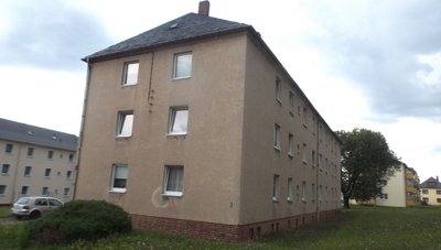 Das Haus Gabelsbergerstraße 20 a/b. Nach Abschluss der jetzt geplanten Arbeiten ist in dem Gebiet nur noch das Wohngebäude 18 a/b zu sanieren.