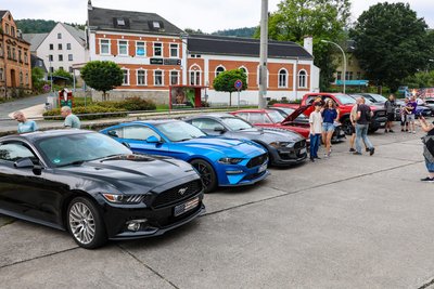 Beim Auer US-Car-Treffen waren Marken wie Ford, General Motors, Chrysler, Dodge und Jeep zu sehen.