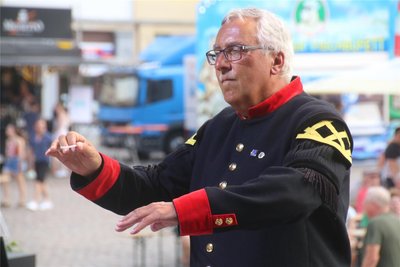 Mitte 2025 legt Bergmusikmeister Jens Göhler den Taktstock beiseite.
