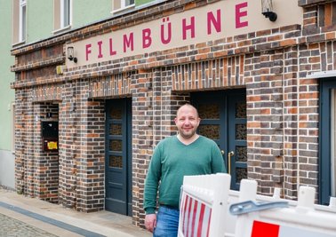 Andreas Ronneberger betreibt seit über 20 Jahren Kinos. Das jüngste ist die Filmbühne in Mittweida, die er 2018 übernahm. Damit erwischte er einen Start, den die Coronapandemie prägen sollte.