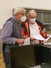 Dr. Klaus Hamm und Dr. Matthias Hofmann (v. l.) waren die Initiatoren.