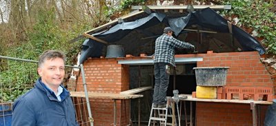 Andreas Grau von der Interessengemeinschaft Park hat das Bergkeller-Projekt mit betreut.