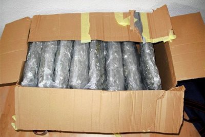 Die Drogen haben laut Polizei einen Verkaufswert von 168.000 Euro. 