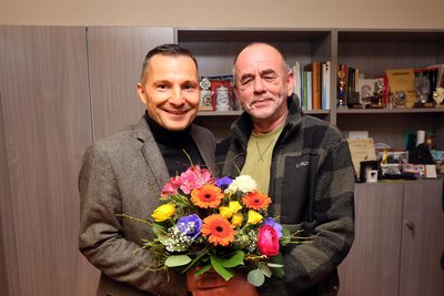 Robby Safferthal (l.) übernimmt ab Juni die Amtsgeschäfte von Matthias Topitsch.