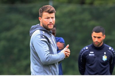 Erst seit der vergangenen Woche kann CFC-Trainer Daniel Berlinski wieder mit dem kompletten Team trainieren, viele Spieler sind nach Corona-Erkrankungen aber noch nicht wieder fit.