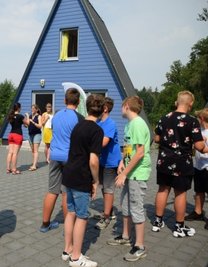 Beim Euregio-Sommerlager 2020 im Schullandheim Limbach war die Stimmung prima.